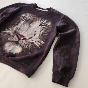 UO The Mountain 'Graphic Lion' print crewneck sweater